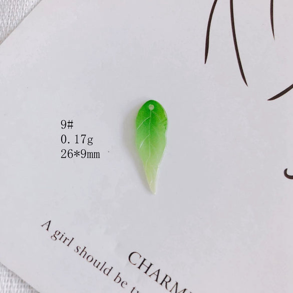 Wholesale Resin Jewelry Accessories With Simulation Flower Petals And Leaves For Diy Earrings Environmentally Protected