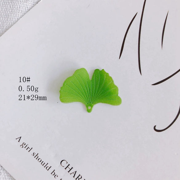 Wholesale Resin Jewelry Accessories With Simulation Flower Petals And Leaves For Diy Earrings Environmentally Protected