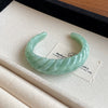 Wholesale Resin Open Bracelet With Irregular Geometric Pattern Handmade Exaggerated Style