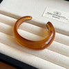 Wholesale Resin Open Bracelet With Irregular Geometric Pattern Handmade Exaggerated Style