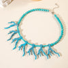 Wholesale Resort Style Acrylic And Resin Bohemian Style Beaded Necklace For Women