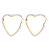 Wholesale Retro C Shaped Geometric Pearl And Alloy Earrings