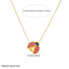 Wholesale Retro Cartoon Design Electroplated Stainless Steel Insect Pendant Thin Chain Necklace For Women