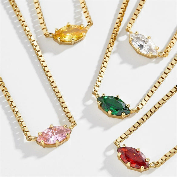 Wholesale Retro 12 Constellation Geometric Titanium Steel Pendant Necklace With 18K Gold Electroplating For Unisex