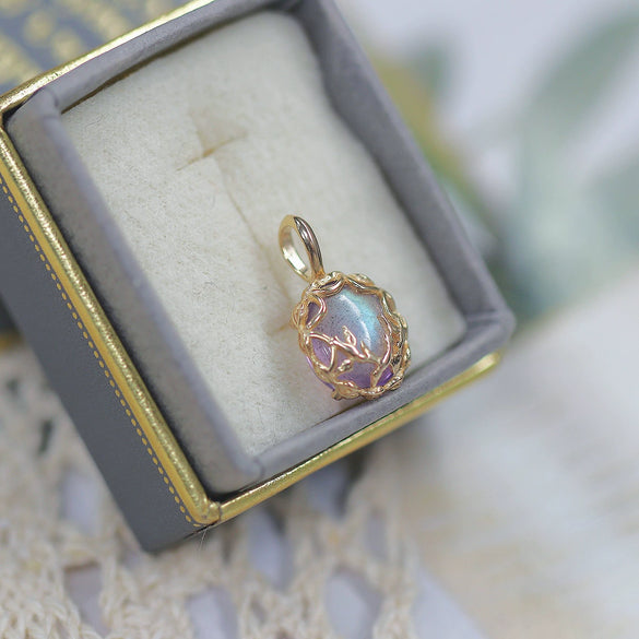 Wholesale Retro Doublesided Swallow Pendant 925 Sterling Silver Goldplated Natural Amethyst Clavicle Chain With Animal And Zodiac Patterns Set With Gemstones