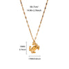 Wholesale Retro Elegant Ocean Style Pearl Shell Koi Conch Pendant Necklace For Women With Gold Plated Titanium Steel And O Word Chain Featuring Animal Zodiac Patterns