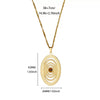 Wholesale Retro Elegant Ocean Style Pearl Shell Koi Conch Pendant Necklace For Women With Gold Plated Titanium Steel And O Word Chain Featuring Animal Zodiac Patterns