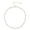 Wholesale Retro Freshwater Pearl Necklace In S925 Silver With French Baroque Irregular Design And Platinum Or 18K Gold Electroplating