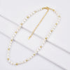 Wholesale Retro Freshwater Pearl Necklace In S925 Silver With French Baroque Irregular Design And Platinum Or 18K Gold Electroplating