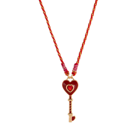 Wholesale Retro Geometric Dripping Oil Copper Pendant Clavicle Chain Goldplated