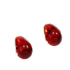 Wholesale Retro Geometric Irregular Resin Drop Earrings For Women With Electroplating
