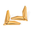 Wholesale Retro Geometric Stainless Steel Vshaped Women's Earrings Nonfading Jewelry
