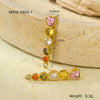 Wholesale Retro Gold Earrings Stainless Steel 18K Gold Geometric Style Electroplating For Women