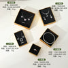 Wholesale Retro Green Gold Ring Box Earrings Necklace Bracelet Jewelry Storage Packaging Box Made Of Paper And Cardboard