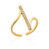 Wholesale Retro Light Luxury Open Ring With Imitation Pearls Set With Diamonds In Star Flower Leaf And Snake Design