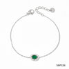Wholesale Retro Love Temperament Women's Bracelet In Geometric Shape Titanium Steel And Stainless Steel With Electroplating