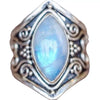 Wholesale Retro Metal Geometric Horse Eye Ring With Electroplating