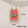 Wholesale Retro Necklace Pendant Copper With Star And Heart Shape Zirconia Design
