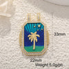 Wholesale Retro Necklace Pendant Copper With Star And Heart Shape Zirconia Design