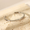 Wholesale Retro Open Bracelet For Women Stainless Steel With Vacuum Real Gold Electroplating In Pvd Furnace Simple And Fashionable High End Jewelry
