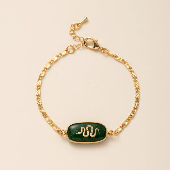Wholesale Retro Resin Geometric Animal Hand Knit Jewelry Necklace And Bracelet