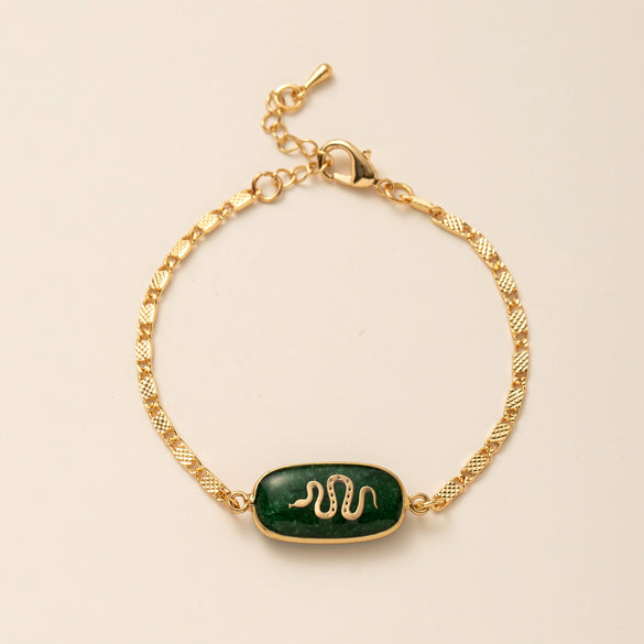 Wholesale Retro Resin Geometric Animal Hand Knit Jewelry Necklace And Bracelet