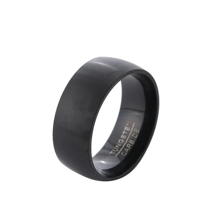 Wholesale Retro Solid Color Stainless Steel Rings