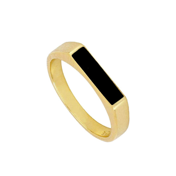 Wholesale Retro Style Geometric Copper Ring For Women With Epoxy And Enamel Electroplating