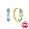 Wholesale Retro Style Geometric S925 Sterling Silver Earrings