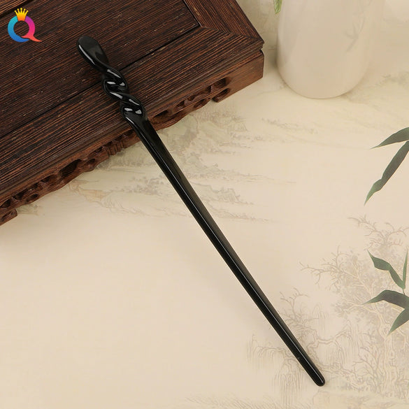Wholesale Retro Style Marble Acetic Acid Plate Rhombus Hairpin For Women Hair Accessories