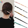 Wholesale Retro Style Marble Acetic Acid Plate Rhombus Hairpin For Women Hair Accessories