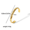 Wholesale Retro Style Oil Drop Stainless Steel Diamond Adjustable Bracelet For Women With Electroplating Design