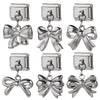 Wholesale Retro Style Stainless Steel Italian Module Bow Diy Spliced Bracelet With Electroplating Treatment