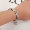 Wholesale Retro Style Stainless Steel Italian Module Bow Diy Spliced Bracelet With Electroplating Treatment