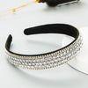 Wholesale Rhinestone Fashion Nonslip Widebrimmed Face Wash Headband For Women Hair Accessories