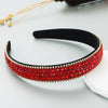 Wholesale Rhinestone Fashion Nonslip Widebrimmed Face Wash Headband For Women Hair Accessories