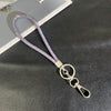Wholesale Rhinestone Mobile Phone Lanyard And Crossbody Chain Light Luxury Semimanual Design Hanging Neck Pattern