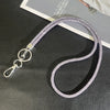 Wholesale Rhinestone Mobile Phone Lanyard And Crossbody Chain Light Luxury Semimanual Design Hanging Neck Pattern