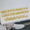Wholesale Ring Copper Electroplated English Letter Jewelry