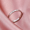 Wholesale Ring Copper Electroplated Geometric Heart Shape Serrated Love Open Ring Unisex Retro Creative