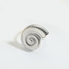 Wholesale Ring Copper Electroplated Retro Glossy Spiral Conch Animal Zodiac Shape Unisex