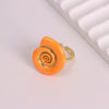 Wholesale Ring Copper Enamel Geometric Animal Zodiac Style Oil Dripping Electroplated