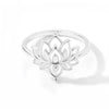 Wholesale Ring Copper Flower Geometric Electroplated Retro Highend Style For Men And Women
