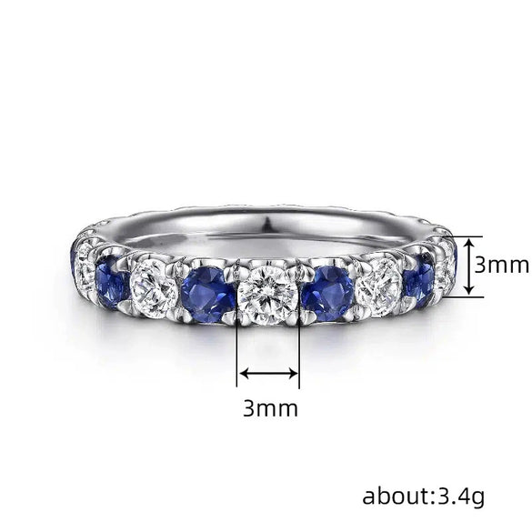 Wholesale Ring Copper Geometric Inlaid Zircon For Men And Couples