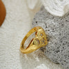 Wholesale Ring Copper Geometric Light Luxury Style Electroplating