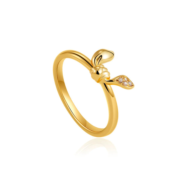 Wholesale Ring Copper Geometric Light Luxury Style Electroplating