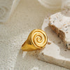 Wholesale Ring Copper Geometric Light Luxury Style Electroplating