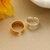 Wholesale Ring Copper Geometric Minimalist Electroplated For Men And Women