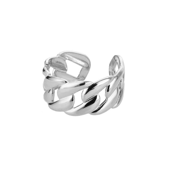 Wholesale Ring Copper Geometric Minimalist Style Set With Gold Unisex Opening Ring