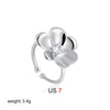 Wholesale Ring Copper Geometric Open Irregular Shape Electroplating